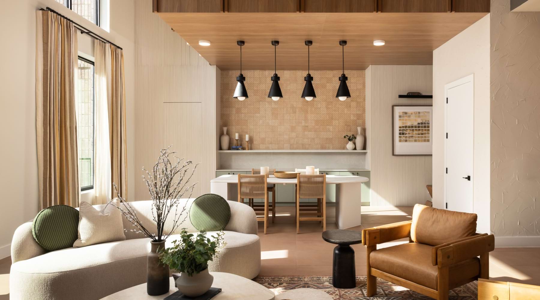 Resident clubroom at Odell
